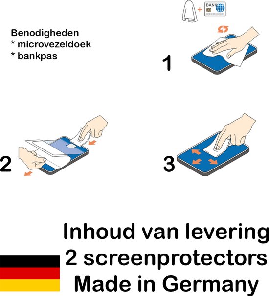 Screenprotector Geschikt voor Pocketbook Touch HD 3 / Lux 4 & 5 Pocketbook Color van EZstick — afbeelding 3
