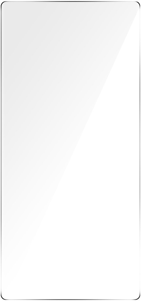 Gehard glas Geschikt voor Samsung Galaxy S23 Ultra 9H hardheid afgeschuind 2.5D X-One zwart
