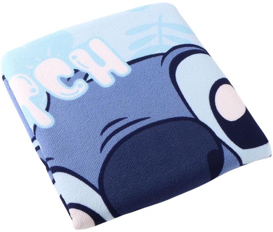 Lilo en Stitch Badponcho - 55 x 110 cm. - Sneldrogend - Disney - Handdoek met capuchon van Merkloos — afbeelding 4