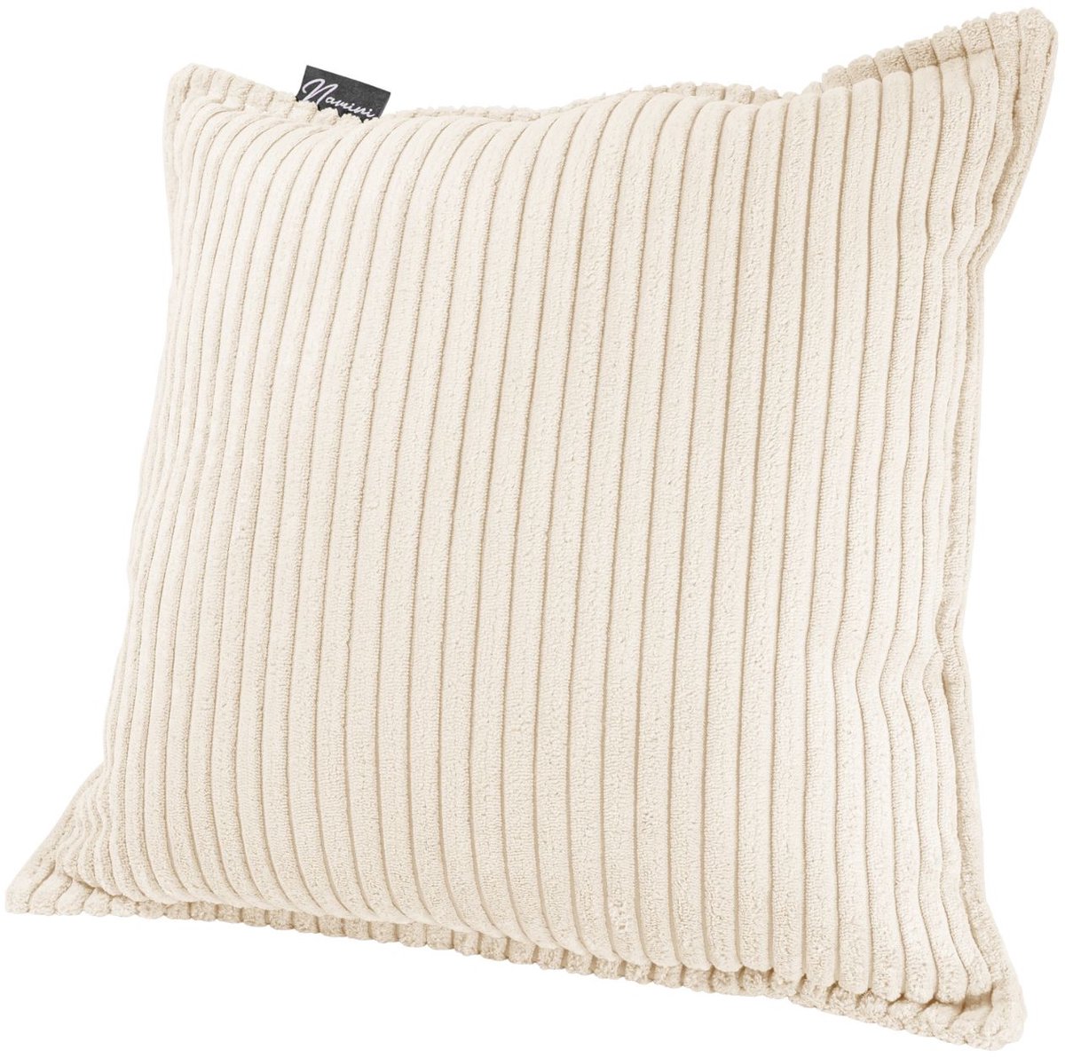 Namini Kussen | Kussentjes voor Kinderkamer & Woonkamer | Gevuld | Vloeistofafstotend | Volledig Uitwasbaar | Handgemaakt | Kussens | Sierkussen | Vierkant | Beige | 35x35xcm