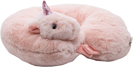 Cute since 1999 - Nekkussen met Knuffel - Eenhoorn Nekkussen Voor Thuis en Onderweg - Nekkussen voor jongens & meisjes - Ultiem Comfort van Merkloos — afbeelding 2