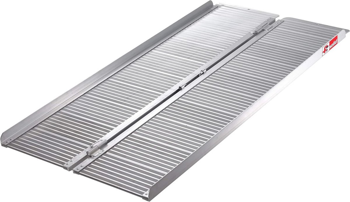 Opvouwbare Aluminium Toegangshelling voor Rolstoel en Rollator | Diverse Lengtes
