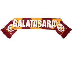 Voetbal Sjaal met Franjes voor Fans - Galatasaray GS Stijl - 20 x 147 cm