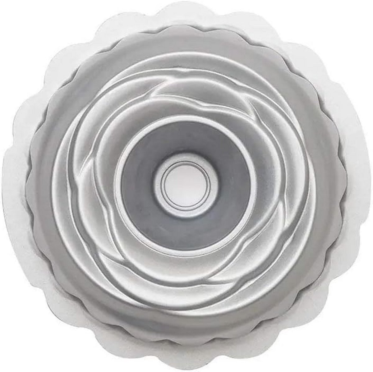 Rose ronde cakevorm antikleef 20x8 cm