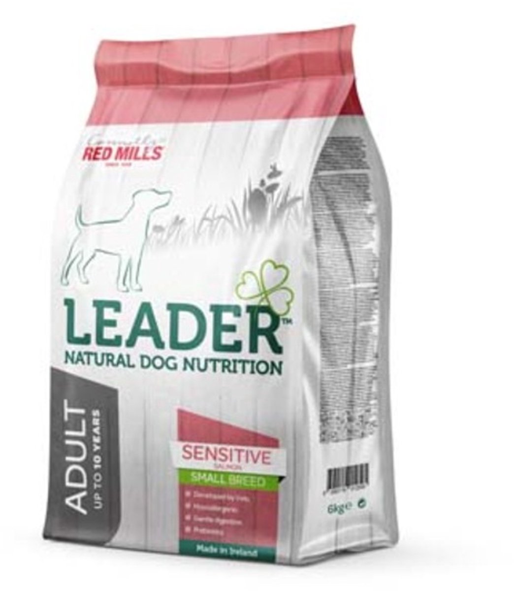 Leader Adult Dog Sensitive Small Breed Salmon 6 kg - Hond