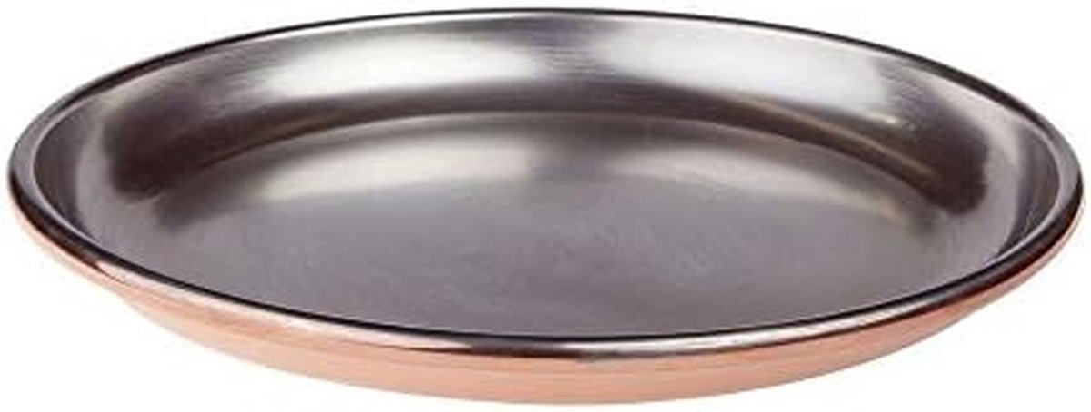 Oesterschaal 24 cm Aluminium Bord voor Serveren