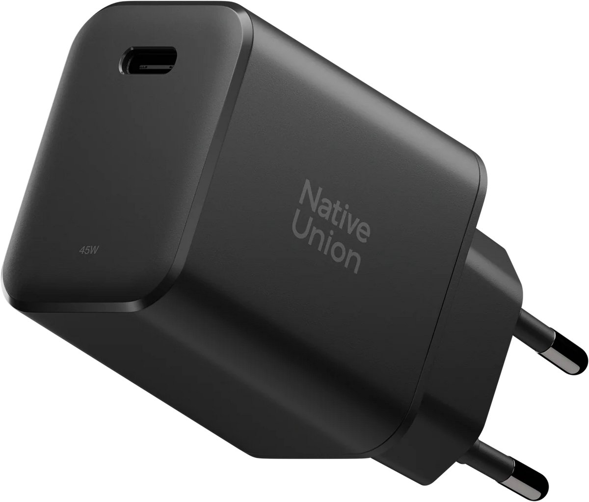 Native Union FAST GAN Oplader 45W ZWART 1X USB-C