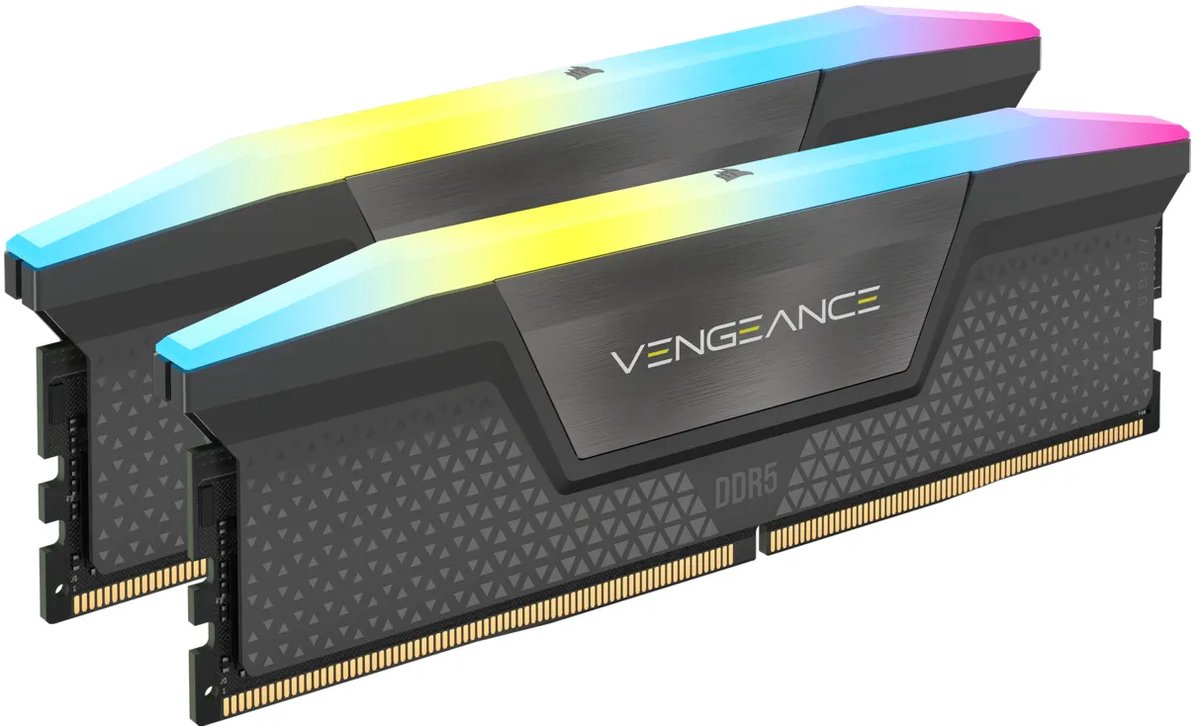 Corsair Vengeance - RAM-geheugen - 16GB - DDR5 - 6.000MT/s - 2 x 8GB - AMD EXPO & Intel XMP - RGB