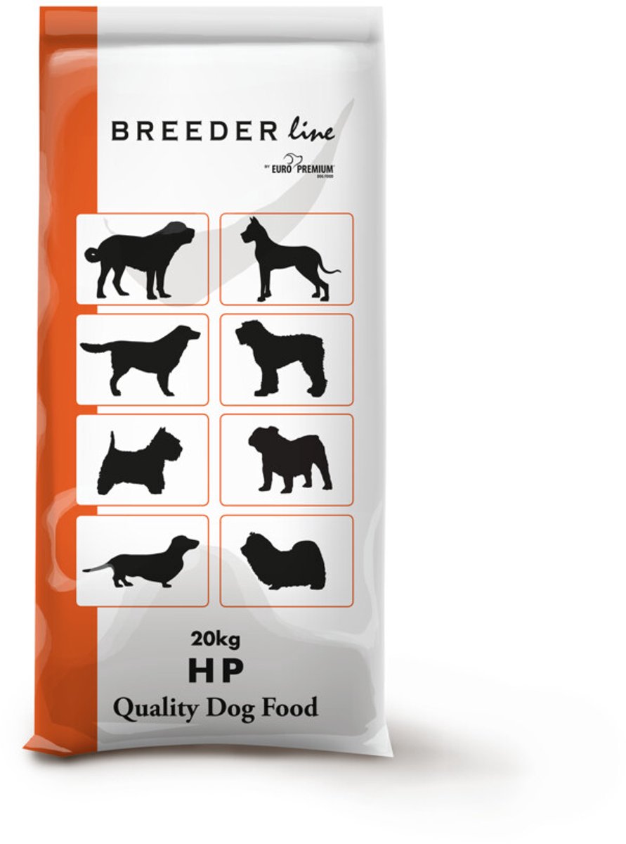 Euro-Premium Hondenvoer Droog Breeder Line High Performance - 20 kg