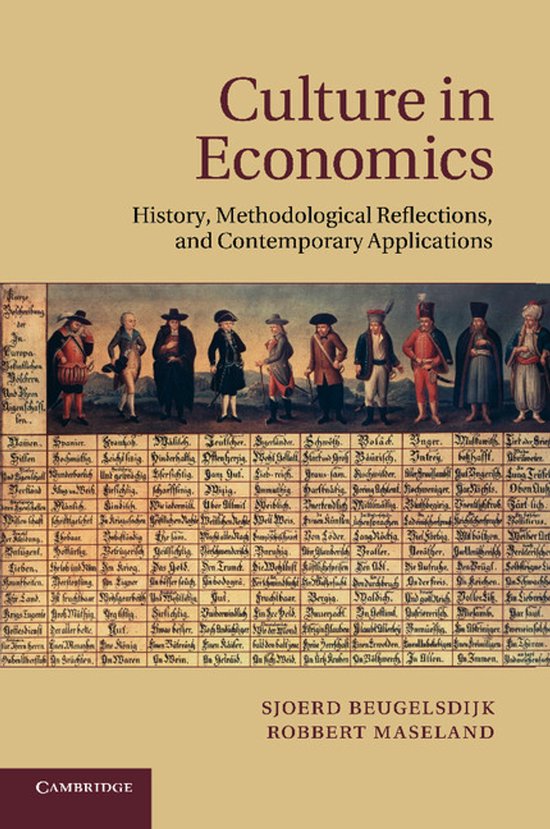 Culture in Economics - cover
