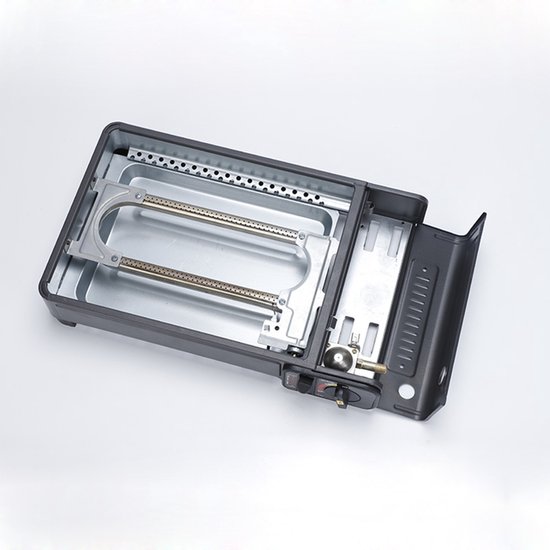 IBBO® - Party Grill - Camping gasbarbecue - Draagbare gasbarbecue -Camping kooktoestel - Dual fuel camping stov - Butaan gasstel - Outdoor kooktoestel van Merkloos — afbeelding 5