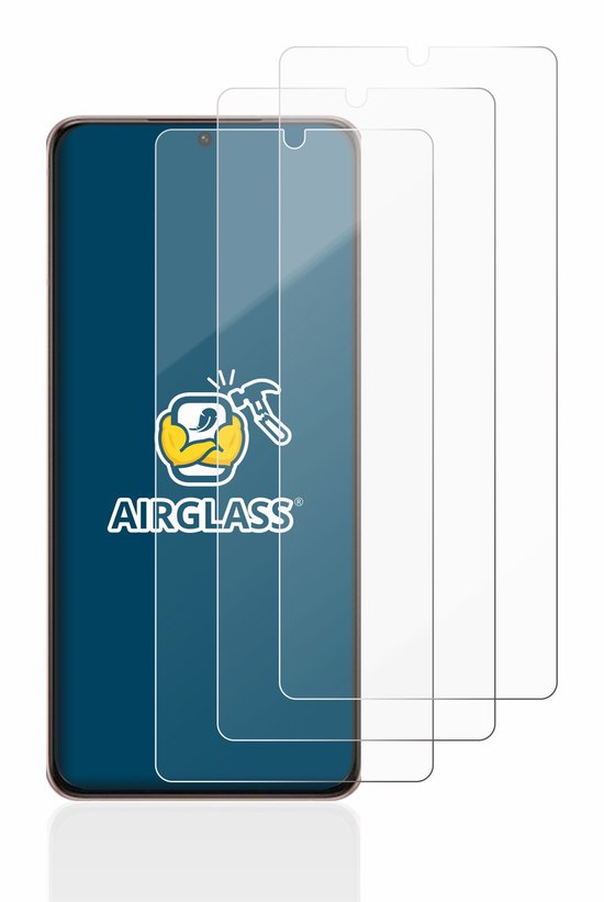 BROTECT - Protection d'écran pour Samsung Galaxy S21 Ultra 5G - Film de protection en verre transparent (3 pièces)