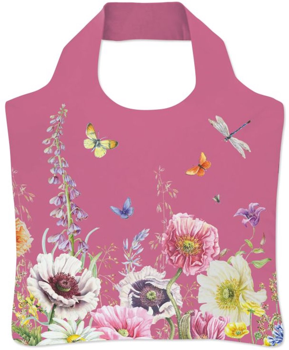 Vouwtas - shopper: Wild Flower Field, Janneke Brinkman-Salentijn