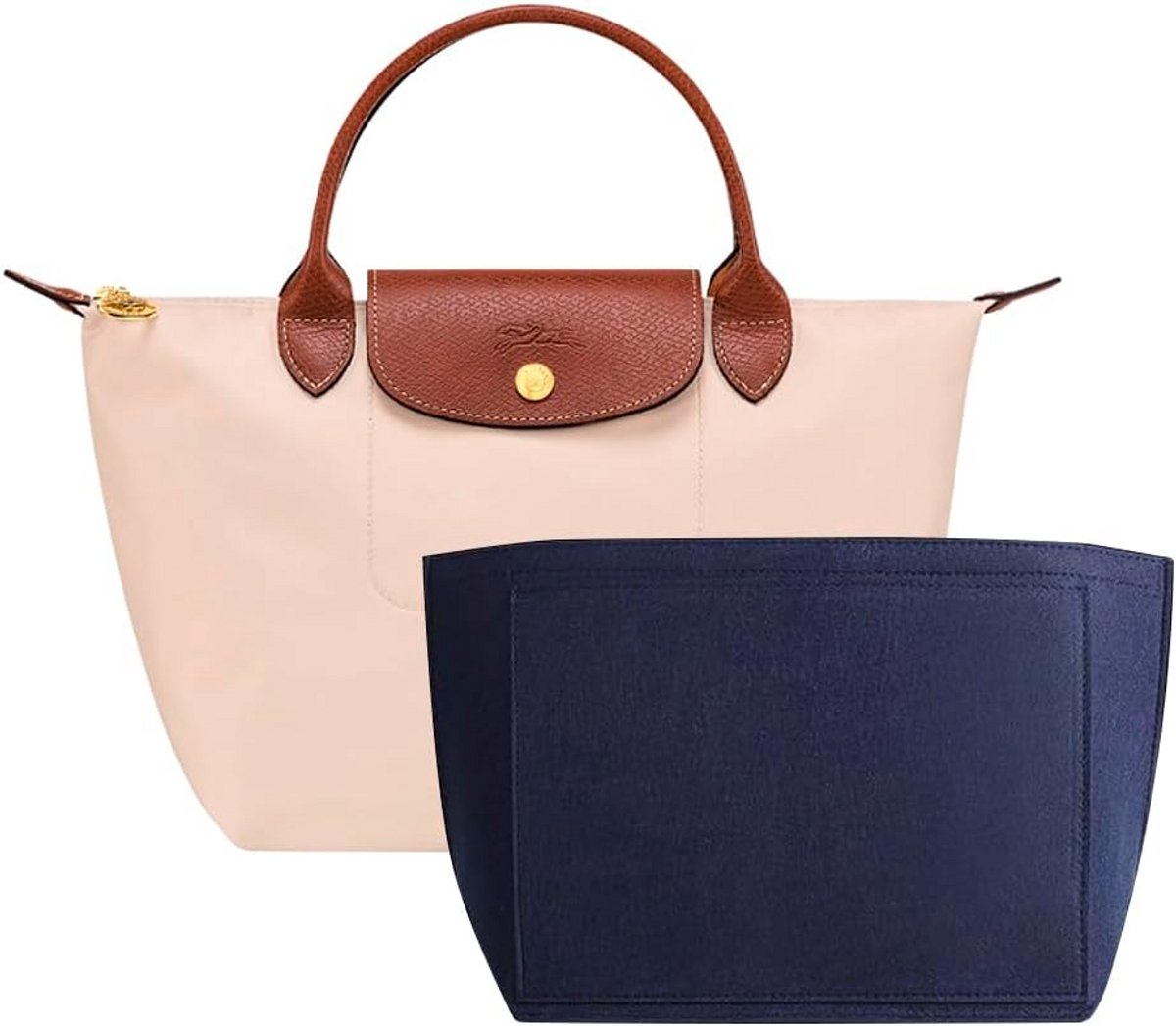 Portemonnee Organizer Insert van Vilt voor Handtas - Diverse Maten en Kleuren
