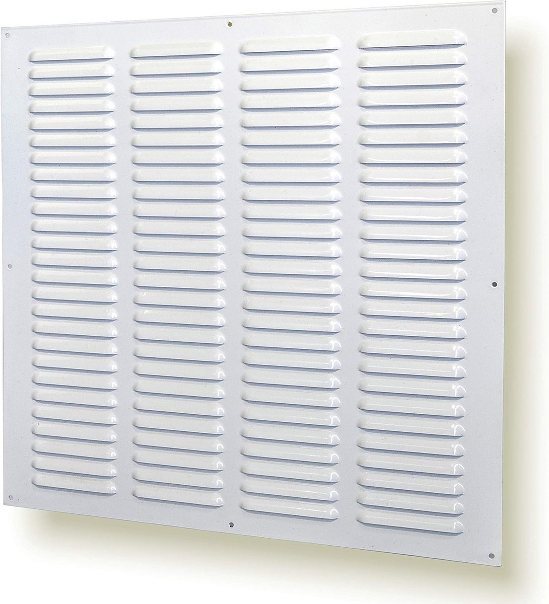 Ventilatierooster Metaal Wit 45x45cm voor Binnen en Buiten