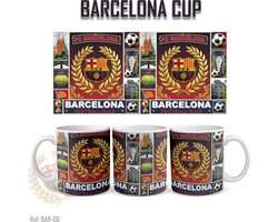 F C Barcelona Voetbal Mok High quality print 325 ml - Coffee Mug - Football Gift Barcelona Official Logo Cup – Football Fan Mug, Ceramic Coffee Cup for Barcelonista Merk:Roly • Schrijf een review • Delen
