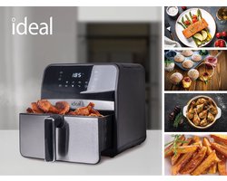Ideal IK1501 - Heteluchtfriteuse - 6,5 L - 1800 W - LCD Scherm