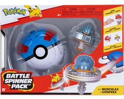 Pokémon - Battle Spinner Game - Munchlax & Great Ball