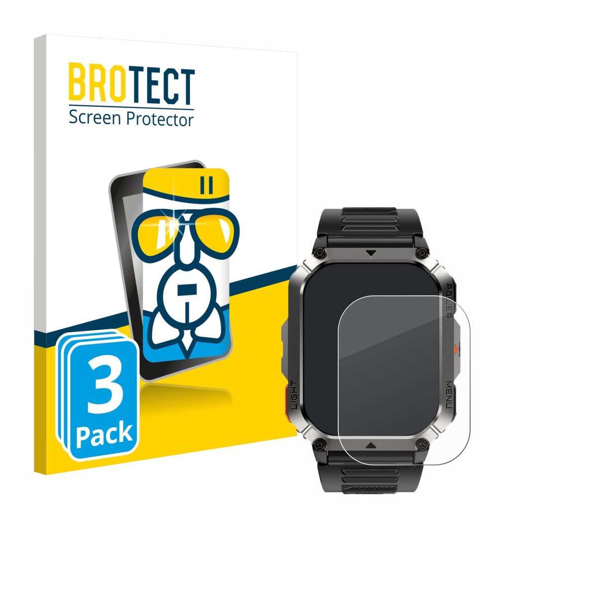 Screenprotector 3 Stuks voor Blackview W70 Pro 1.45" Beschermglas transparant