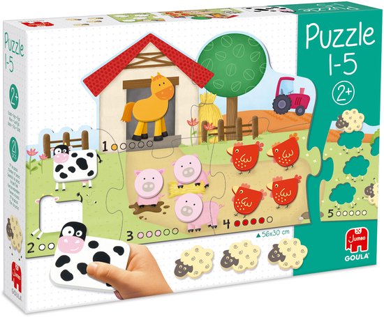 Jumbo - Goula - Puzzel 1 - 5 - Vanaf 2 jaar van Jumbo — afbeelding 2