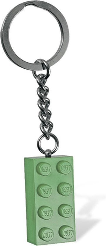 Porte-clés LEGO - Brique Vert Sable - LEGO Block