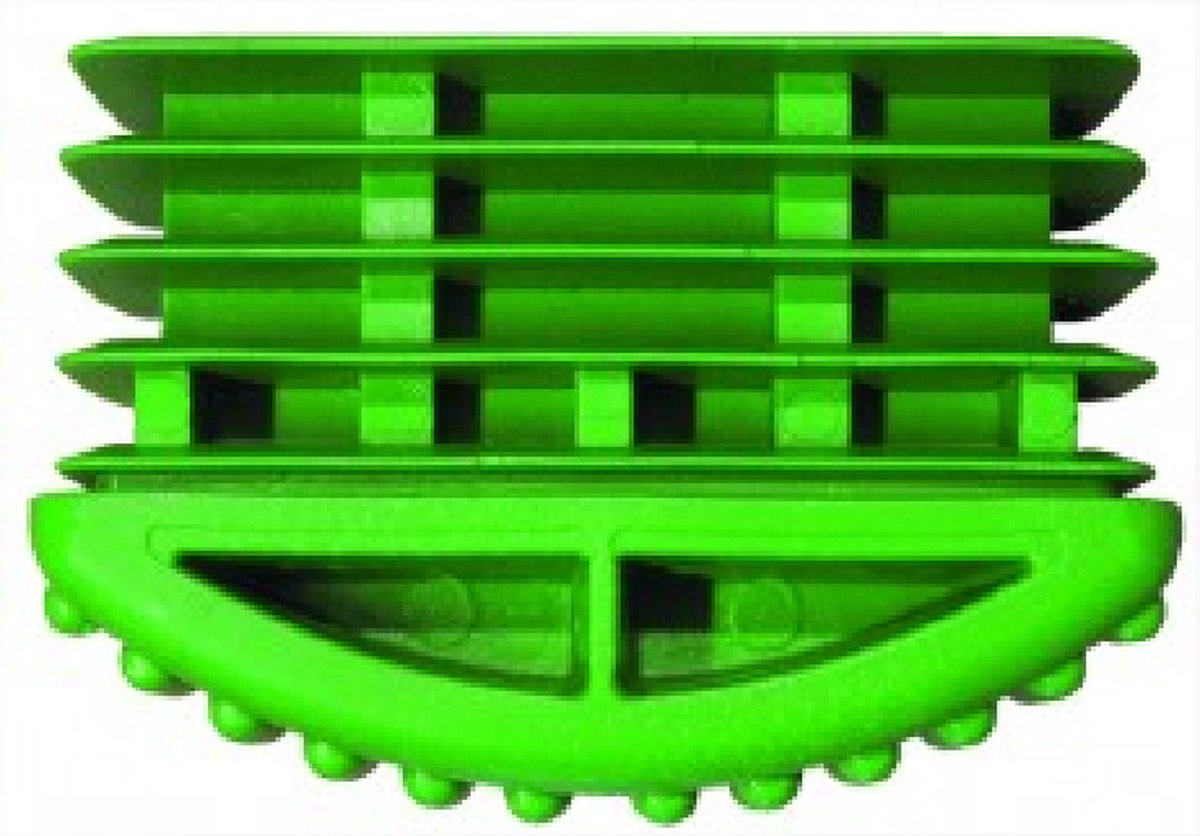 Facal Briko PL-075-A Laddervoeten 60 x 24 mm plug-in groen | set van 2 stuks