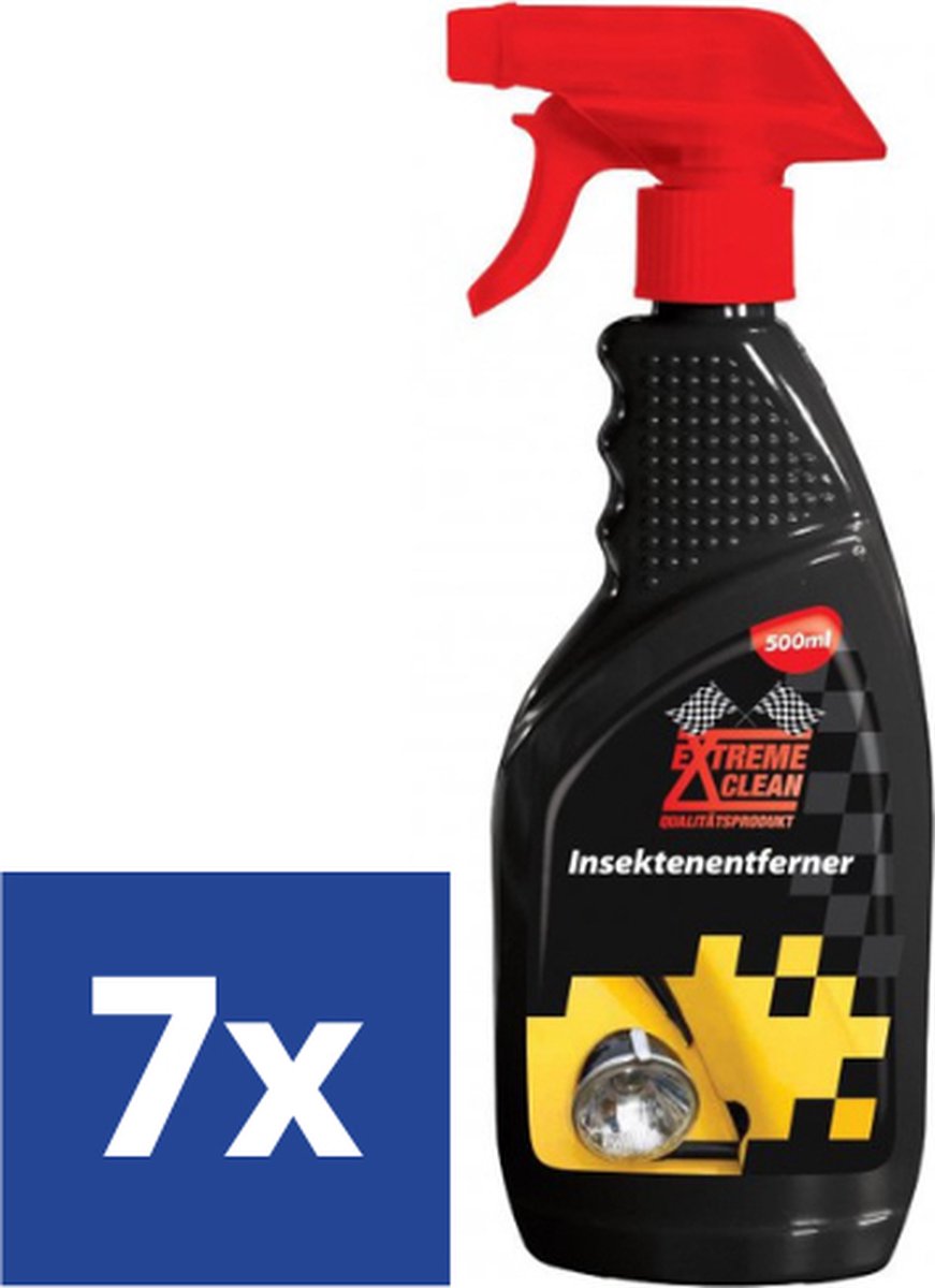 Extreme Clean Auto - insectenreiniger - 7 x 500 ml