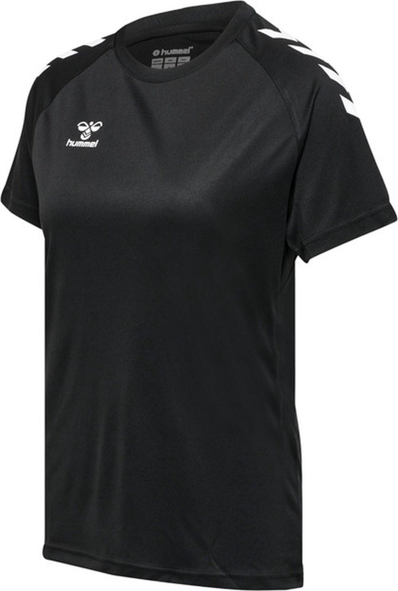 Hummel Core XK Core Poly Shirt Dames - sportshirts - zwart - Vrouwen - hummel