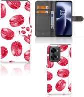 Hoesje ontwerpen OnePlus Nord 2T GSM Hoesje Pink Macarons