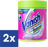 Vanish - Détachant en poudre - Oxi Action Extra Hygiene - 2 x 470 GR - Value pack