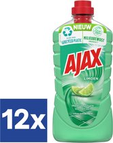 Ajax Lime Nettoyant tout usage (Ensemble économique) - 12 x 1,25 l