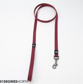 51 Degrees North - Wanderful - Leash - Nylon - Flat - Burgundy - 150cmx12mm