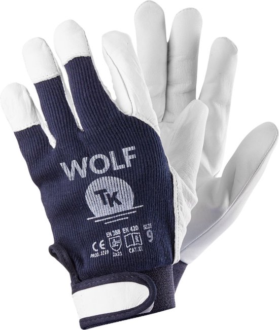 WOLF - Handschoenen voor montagewerk in katoen - 9 (12 paar) |