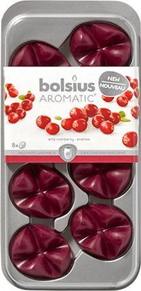 Bolsius Aromatic Wax Melts - Wild Cranberry