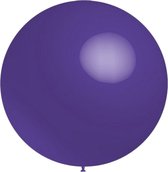 DW4Trading XL Ballon Paars - Feestversiering - 90 cm