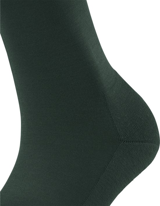 FALKE ClimaWool Renforcé Sans Motif Respirant Chaud Sec Écologique Élégant Durable Lyocell Laine Vierge Vert Femmes Chaussettes - Taille 39-40