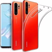 Huawei P30 Pro silicone back cover/Transparant hoesje