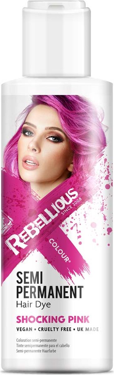 PaintGlow semi permanente haarverf Shocking Pink - 100ml
