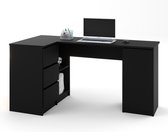 AZ-Home - Bureau Greg - Hoekbureau - Computer desk - Zwart