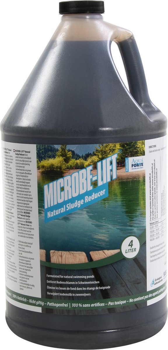 Microbe Lift Natural Sludge Reducer 4ltr - Microbe-Lift