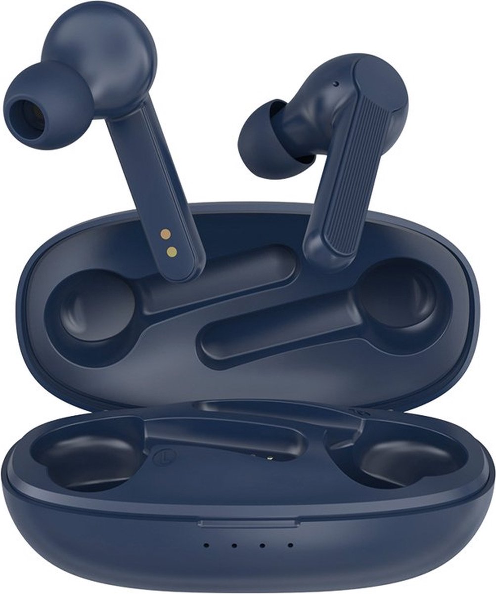 AirPods - XY7 - Bluetooth 5.0 - draadloze oordopjes - Navy Blue - Blauw - valentijn cadeau voor haar - valentijn cadeau voor hem -