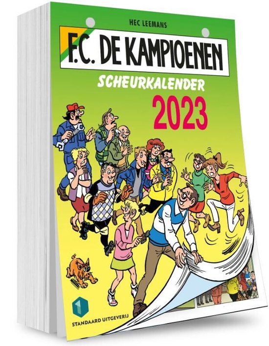 F.C. De Kampioenen 1 - F.C. De Kampioenen Scheurkalender 2023