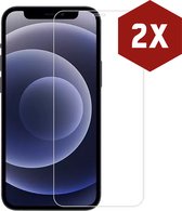 Screenprotector geschikt voor iPhone 12 - 2-pack - Kratoshield