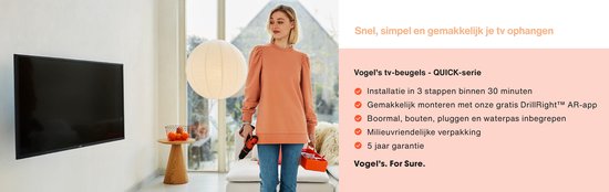 Vogel's QUICK TVM 1406 | Vaste tv-beugel | 32