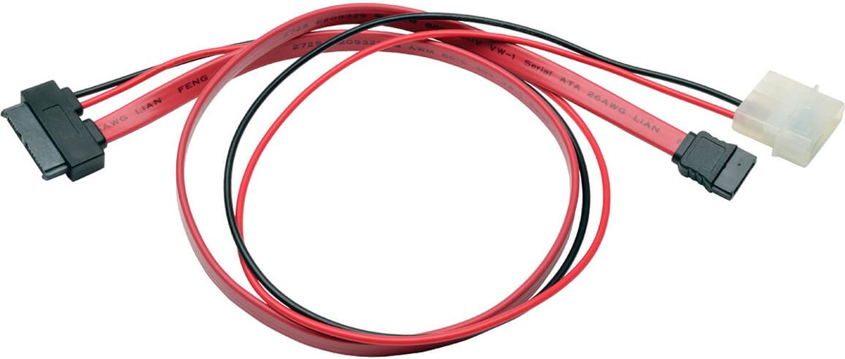 Tripp Lite P948-20I tussenstuk voor kabels SATA LP4 Rood