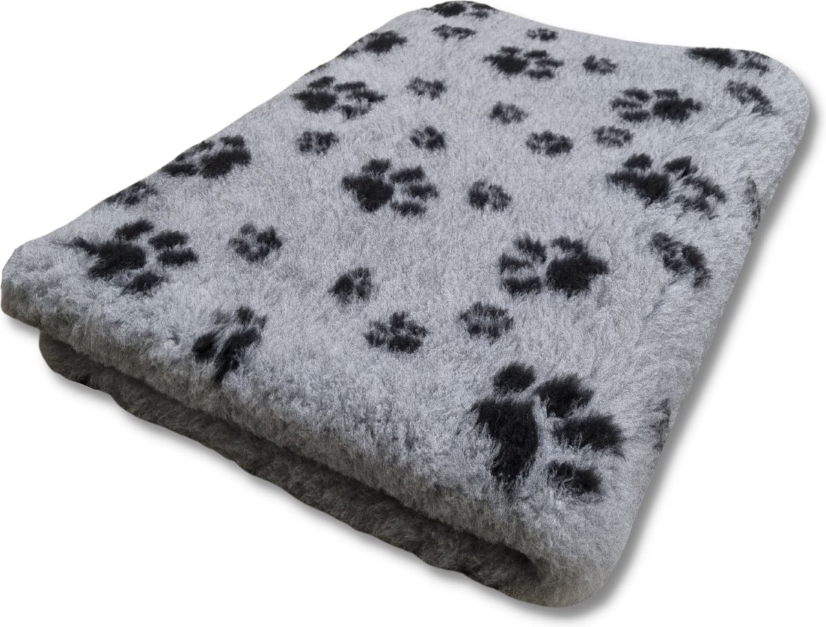 Topmast Vetbedden 2 Stuks – Antislip Hondenmat, Zwart, Machinewasbaar (75x50 Cm)