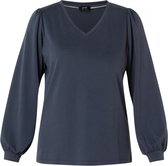 YESTA Veyla Jersey Shirt - Peacoat Blue - maat 4(54/56)