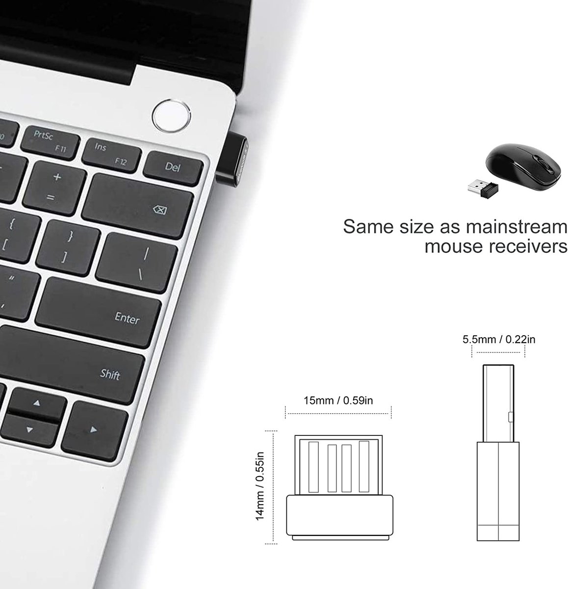 Sounix Bluetooth adapter USBadapter Windows 11/10/8.1