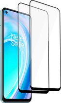 2x Protecteur d'écran OnePlus Nord CE 2 Lite 5G - Protecteur d'écran complet OnePlus Nord CE 2 Lite 5G en Tempered Glass