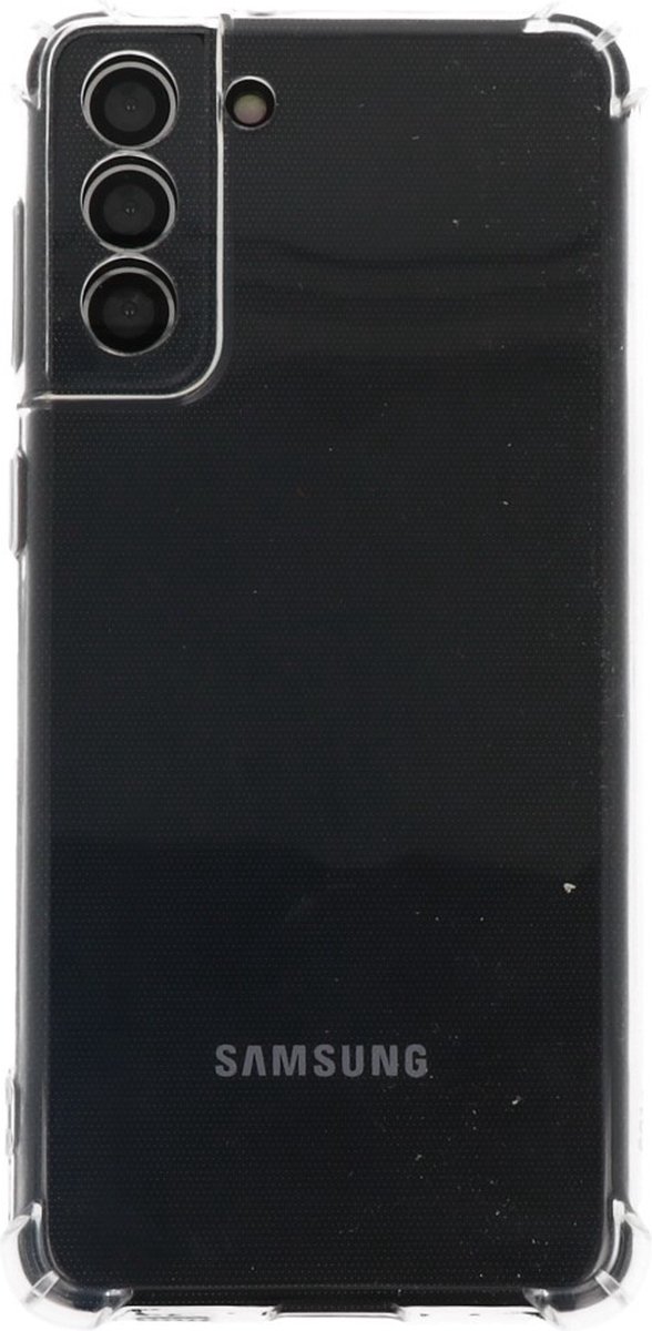 Hoesje 2.0mm Dikke Siliconen Back Cover Transparant geschikt voor Samsung Galaxy S22